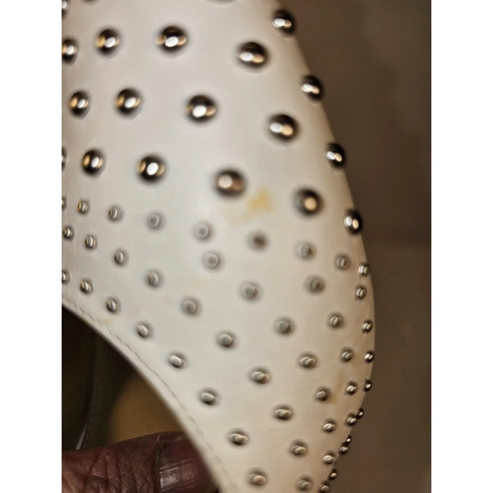 Michael‎ Kors Women's Leather Studded Mila Stilettos Size 7 Shoe